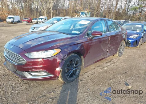 2018 Ford Fusion Se из США, поврежденный, VIN 3FA6P0H70JR105894